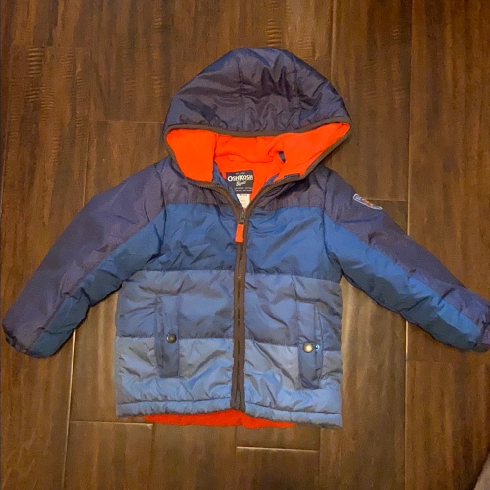 Boys Puffy Jacket Size 5-6 (M)